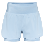 Johaug Women's Impact Shorts 2 In 1 Light Blue