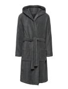 Hooded Bathrobe Aamutakki Kylpytakki Grey Tommy Hilfiger