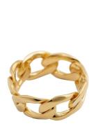 Links Curb Chain Ring Gold Sormus Korut Gold Syster P