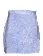 Enmallow Short Skirt Aop 6891 Lyhyt Hame Blue Envii