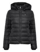 Tjw Basic Hooded Jacket Vuorillinen Takki Topattu Takki Black Tommy Je...