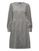 Slforrest Dress Lyhyt Mekko Grey Soaked In Luxury