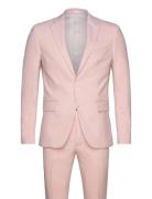 Plain Mens Suit - Normal Lenght Puku Pink Lindbergh