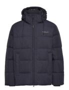 D2. Alta Down Jacket Vuorillinen Takki Topattu Takki Navy GANT