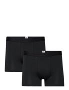 2-Pack Underwear - Gots/Vegan Bokserit Black Knowledge Cotton Apparel