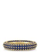 Pave Amalfi Ring- Blue Sapphire Gold Sormus Korut Blue LUV AJ