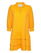 Hemma Knee Length Dress 1 Lyhyt Mekko Orange Minus