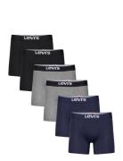 Levis Men Solid Basic Boxer Brief Org Co 6P Ecom Bokserit Navy Levi´s