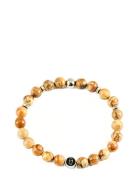 Beads Bracelet 8Mm Rannekoru Korut Yellow Edd.