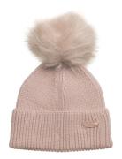 B.intl Mallory Pom Beanie Accessories Headwear Beanies Pink Barbour