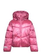 Jacket Puffer Toppatakki Pink Lindex