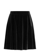 Vikatja Hw Short Velvet Skirt/Ka Lyhyt Hame Black Vila