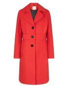 Fqredy-Jacket Outerwear Coats Winter Coats Red FREE/QUENT