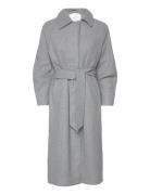 Wool Coat Outerwear Coats Winter Coats Grey Rosemunde