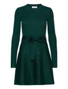 Dress Malin Knitted Lyhyt Mekko Green Lindex