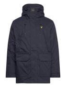 Microfleece Parka 2.0 Parka Takki Navy Lyle & Scott