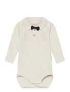 Nbmrahmud Ls Polo Body Bodies Long-sleeved Cream Name It