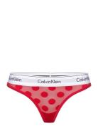 Thong Stringit Alusvaatteet Red Calvin Klein