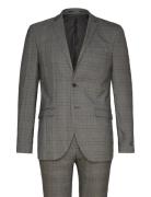 Jprfranco Check Suit Sn Puku Grey Jack & J S