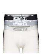 Umbx-Damienthreepack Boxer-Shorts Bokserit White Diesel
