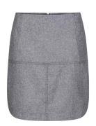 Fifth Skirt Lyhyt Hame Grey Once Untold