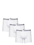 Classic Trunk 3 Pack Bokserit White G-Star RAW