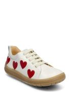 Shoes - Flat - With Lace Matalavartiset Sneakerit Tennarit White ANGUL...
