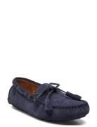 Anders Tasseled Suede Driver Loaferit Matalat Kengät Navy Polo Ralph L...