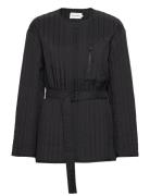 Lw Vertical Quilted Jacket Tikkitakki Black Calvin Klein