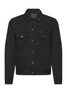 Garment-Dyed Denim Trucker Jacket Farkkutakki Denimtakki Black Polo Ra...