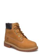 6 In Premium Wp Boot Bootsit Nauhalliset Saapikkaat Yellow Timberland