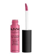 Soft Matte Lip Cream Huulipuna Meikki Pink NYX Professional Makeup