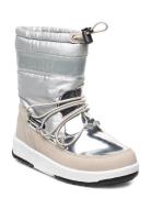 Mb Moon Boot W.e. Jr Girl Soft Wp Talvisaappaat Silver Moon Boot