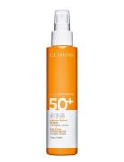 Sun Care Lotion Spray Spf 50+ Body Aurinkorasva Vartalo Clarins