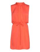 P6127, Aileensz Dress Lyhyt Mekko Orange Saint Tropez