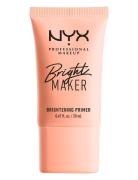 Brightening Primer Pohjustusvoide Meikki Nude NYX Professional Makeup