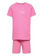 Girls Pyjama Short Pyjamasetti Pyjama Pink Schiesser
