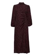 Isagz Long Dress Polvipituinen Mekko Purple Gestuz