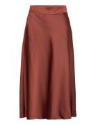 Zilkyiw Skirt Polvipituinen Hame Brown InWear