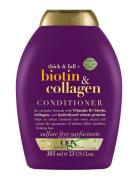 Biotin & Collagen Balsam 385 Ml Hoitoaine Hiukset Nude Ogx