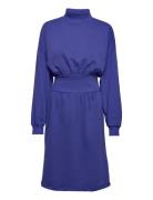 Halia Sweat Dress 1 Polvipituinen Mekko Blue Minus
