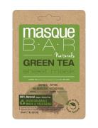 Masquebar Naturals Green Tea Sheet Mask Kasvonaamio Meikki Nude Masque...