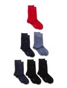 Th Children Sock Th Basic 6P Ecom Sukat Black Tommy Hilfiger