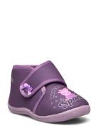 Peppa House Shoe Aamutossut Sisäkengät Purple Gurli Gris