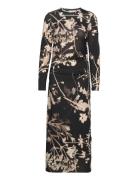 Ruthiw Print Dress Polvipituinen Mekko Black InWear