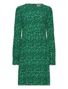 Vanessa Dress Polvipituinen Mekko Green Fabienne Chapot
