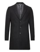 Jjemorrison Wool Coat Sn Villakangastakki Pitkä Takki Black Jack & J S