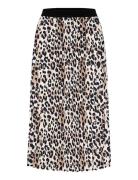 Cubetty Leopard Skirt Polvipituinen Hame Multi/patterned Culture
