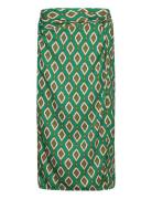 Onlleah Knot Skirt Ex Ptm Polvipituinen Hame Green ONLY