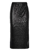 Slsuse Skirt Polvipituinen Hame Black Soaked In Luxury